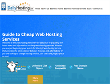 Tablet Screenshot of dailyhosting.net